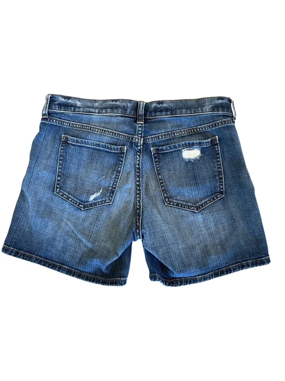 Banana Republic Blue Roll Up Jean Short Size 27